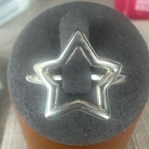 Silpada sterling silver star ring Sz 9